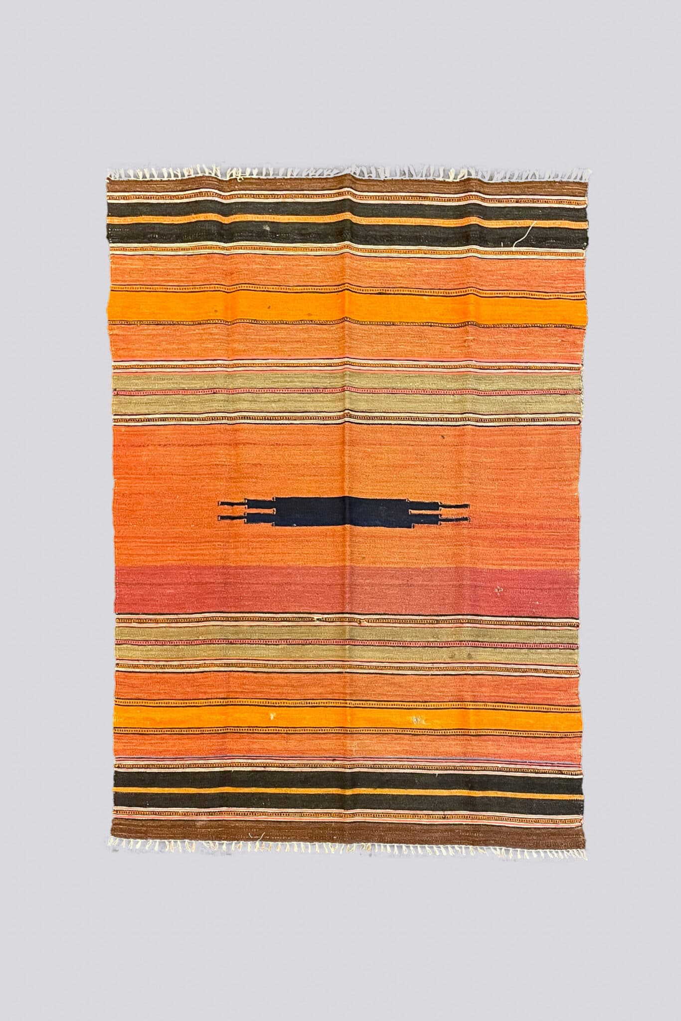 Img_1642-Edit Antique Borujerd Herami Throw - Image 1