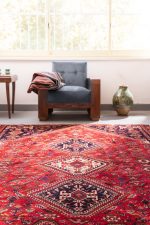 Fine Vintage Qashqai Carpet 4