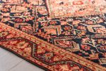 Semi Antique MeshkAbad Golfarang Carpet 6