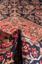 Semi Antique MeshkAbad Golfarang Carpet 7