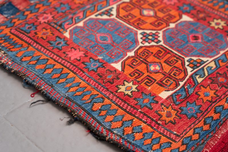 Vitage Afshar Sumac Saddle bag runner 4