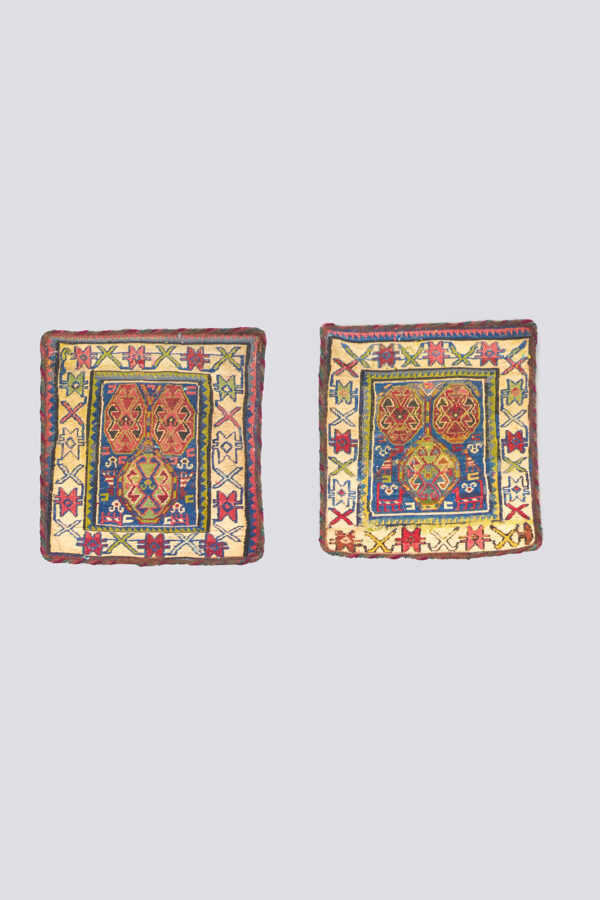 Pair of Afshar Soumak cushions