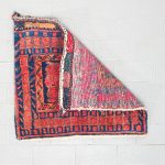 TC007 Pair of antique Golfarang Decorative Carpets Pink and orange004