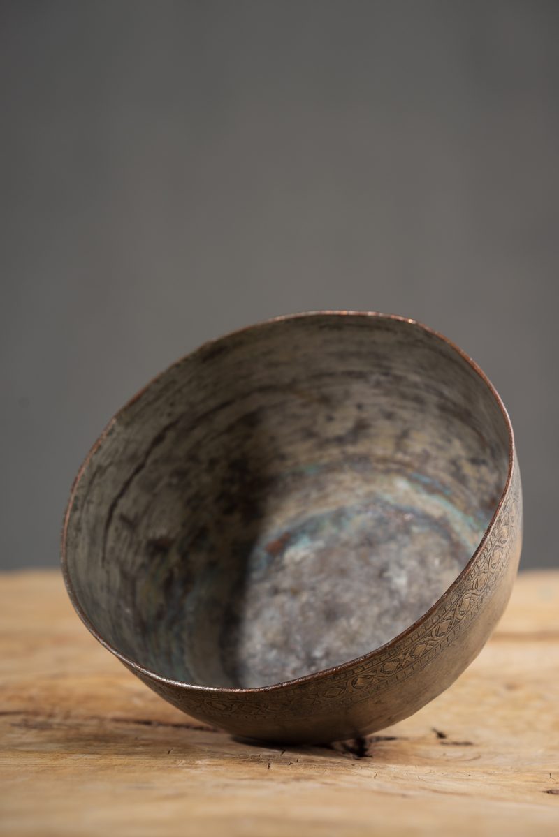 Vintage Copper Bowl COBOA