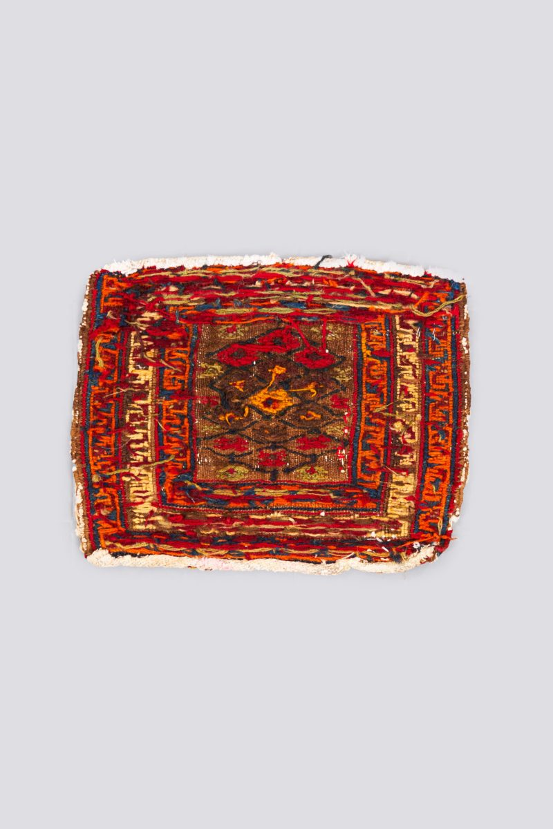 Vintage Afshar Decorative  Soumak Piece - Image 2