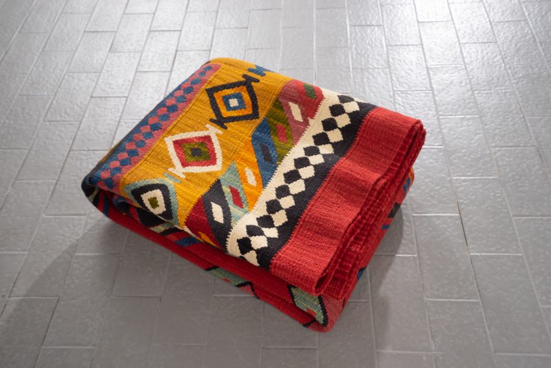 New Weave Rare Fine Bijdar Red Toranj Killim