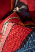 New Weave Rare Fine Bijdar Red Toranj Killim