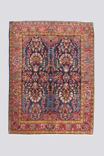 Vintage Liyian Afshan Armenian Carpet Dated 1959 2.54 SQM