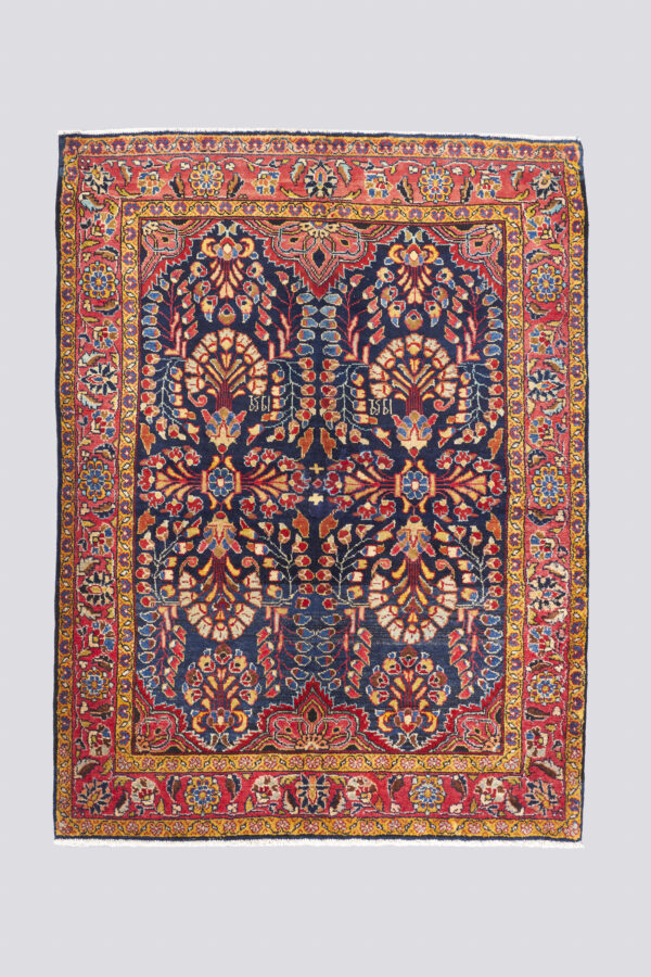 Vintage Liyian Afshan Armenian Carpet Dated 1959 2.54 SQM
