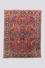 Vintage Lylian Afshan Armenian carpet