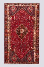 Super Fine Vintage Qashqai Qalat Carpet