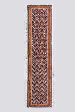 Kerman Squares Carpet Runner New Weave