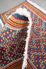 Kerman Squares Carpet Runner New Weave