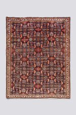 Vintage Bidjar Mahi Carpet