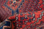 Vintage Afshar 3 Kaleh Carpet