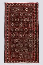 Vintage Balouch Bukhara Carpet
