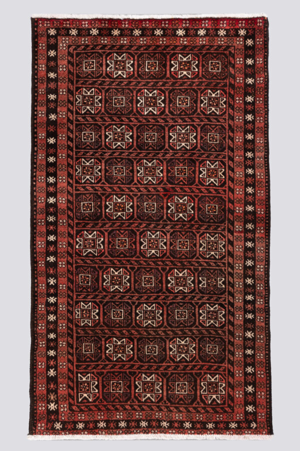 Vintage Balouch Bukhara Carpet