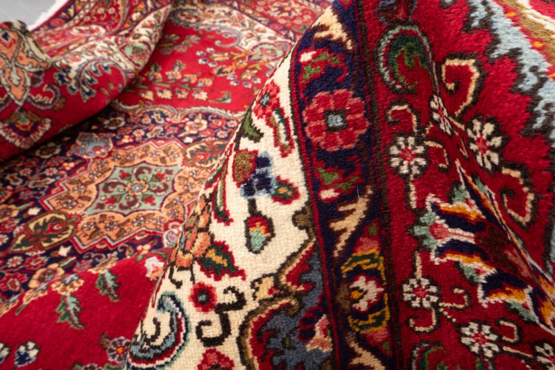Vintage Tabriz Floral Palace sized carpet
