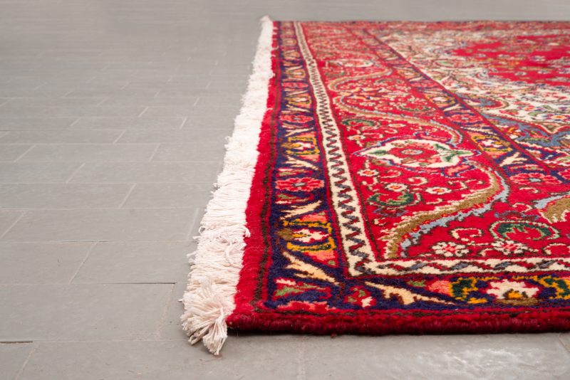 Vintage Tabriz Floral Palace sized carpet