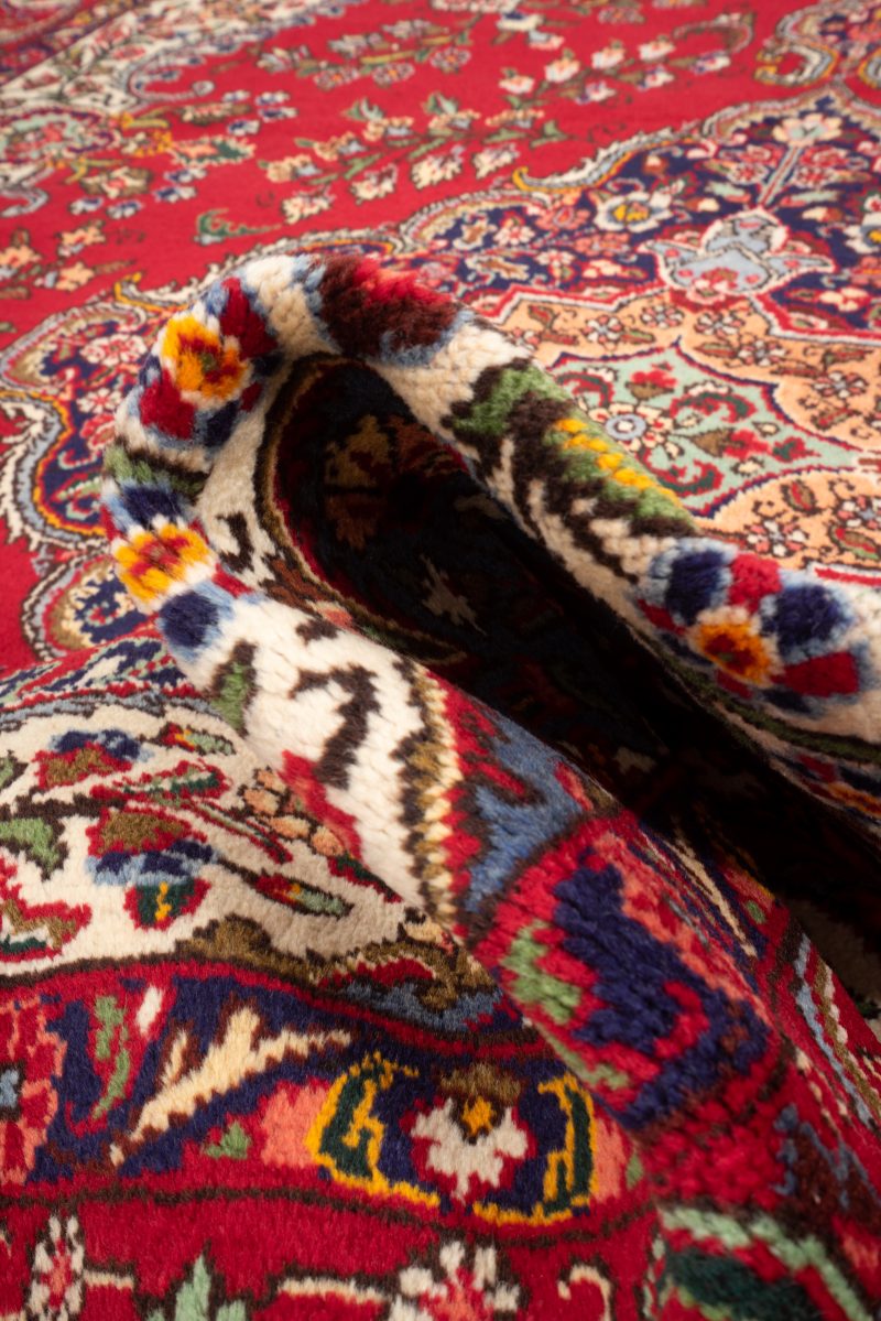 Vintage Tabriz Floral Palace sized carpet