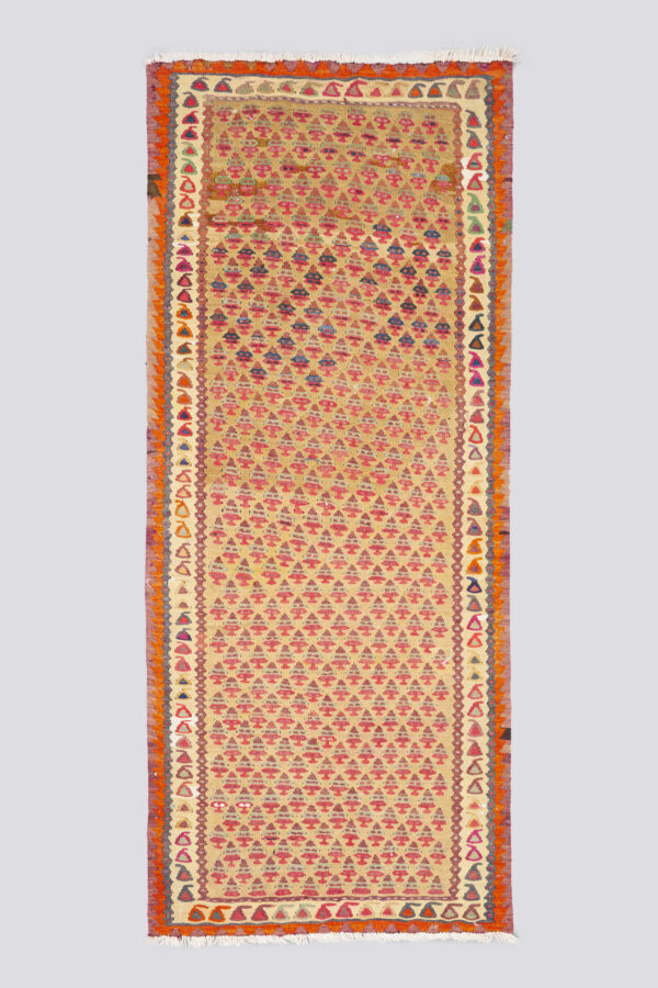 Vintage Ardebil Killim Runner