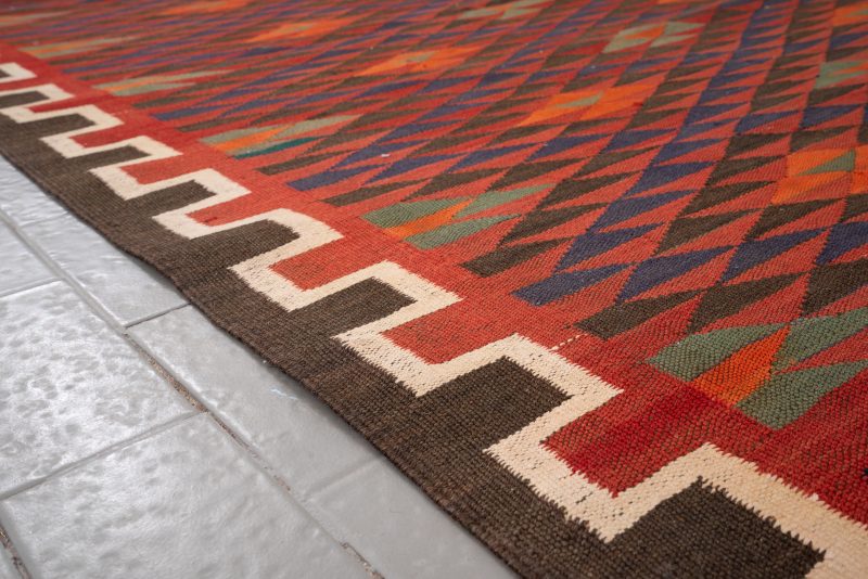Vintage Khorasan Triangle Killim