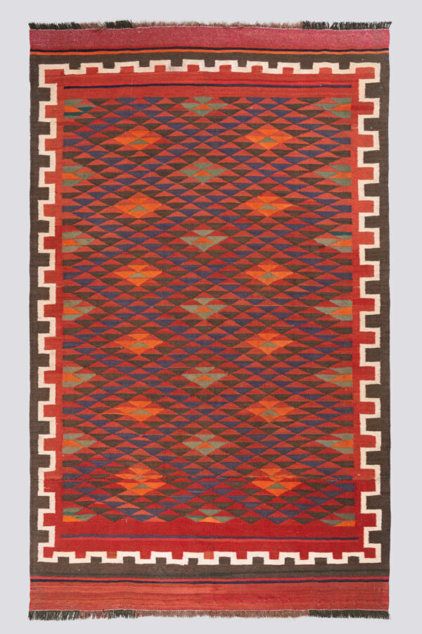Vintage Khorasan Triangle Killim