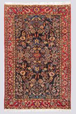 Antique Faridan Floral Carpet Dated 1974 7.5 SQM