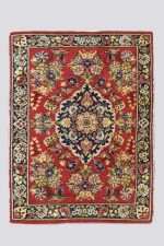Vintage Kerman Poshti Carpet