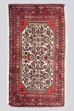 Vintage Rudbar Mahi Poshti Carpet 0.63SQM 1