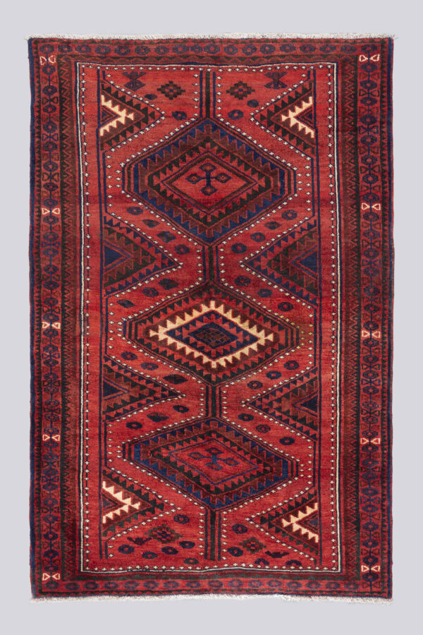 Vintage Lorestan Triple Toranj Carpet 2.33SQM