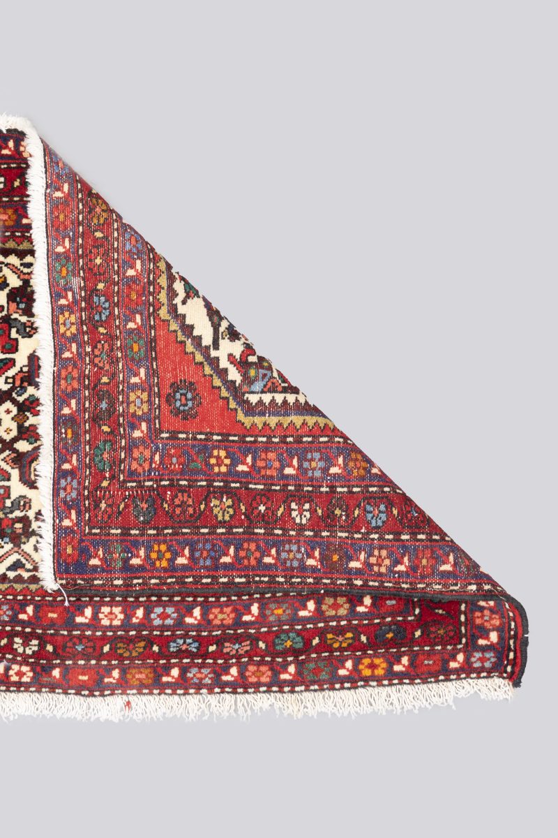 Vintage Rudbar Mahi Poshti Carpet 0.63Sqm 1 - Image 2