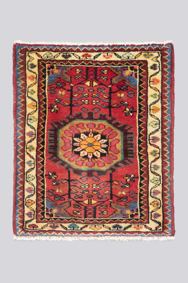 Vintage Toiserkan Lachak Toranj Poshti Carpet 0.42SQM
