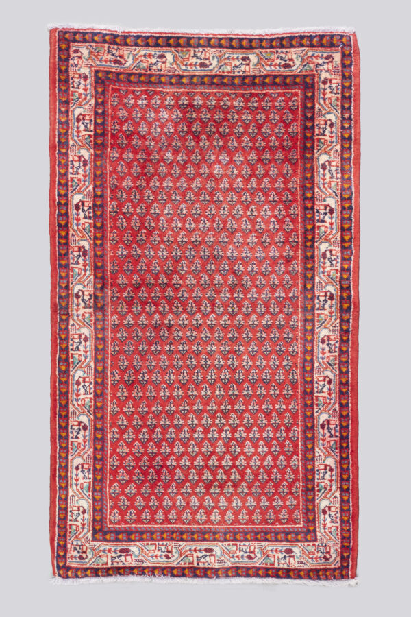 Vintage Arak Boteh Mir Poshti Carpet 70*120 0.8SQM
