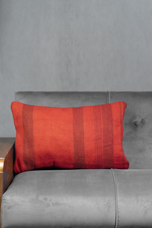 Red Rectangle Jajim Cushion 60x40cm