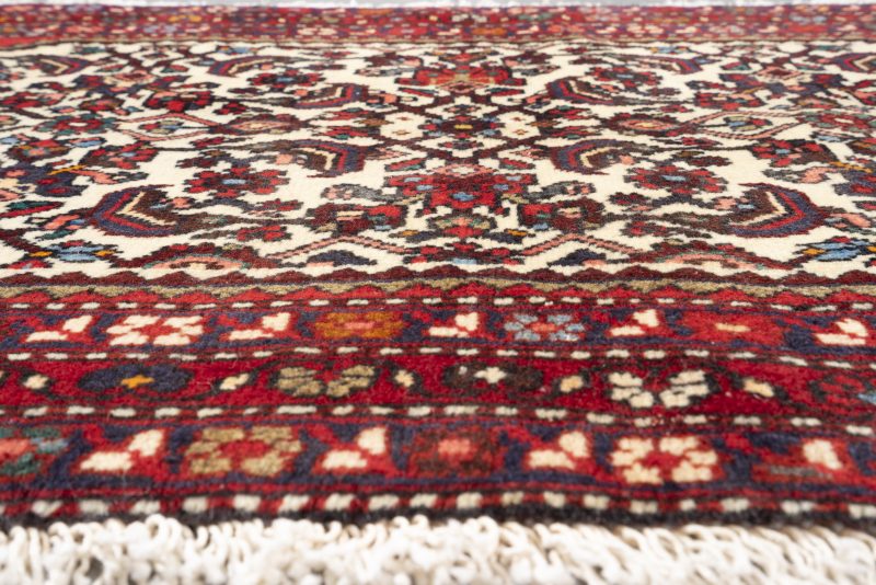 Vintage Rudbar Mahi Poshti Carpet 0.63Sqm 1 - Image 11