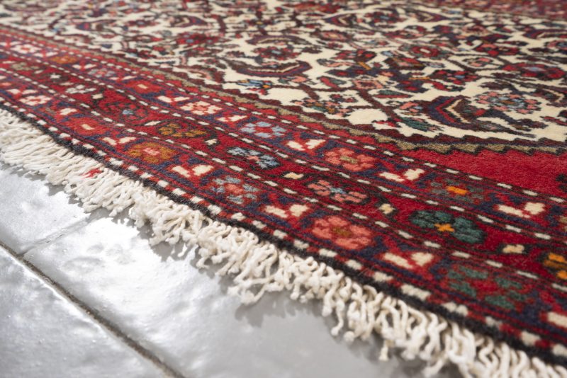Vintage Rudbar Mahi Poshti Carpet 0.63Sqm 1 - Image 3