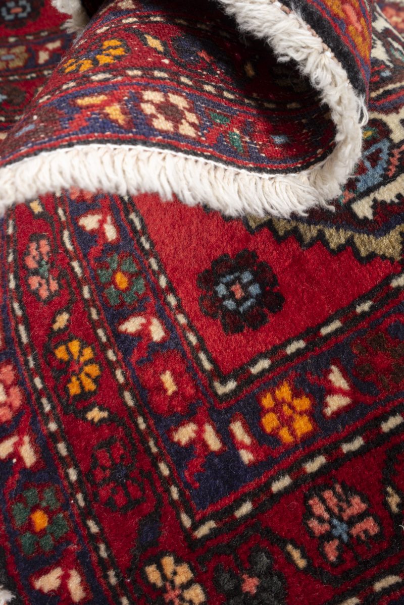 Vintage Rudbar Mahi Poshti Carpet 0.63Sqm 1 - Image 6