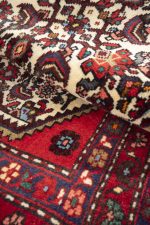 Vintage Rudbar Mahi Poshti Carpet 0.63SQM 1 - Image 7