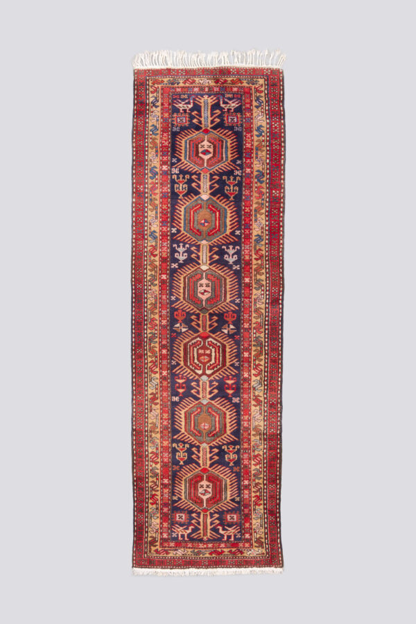 Vintage Meshkin Geometric Carpet Runner 3.2SQM