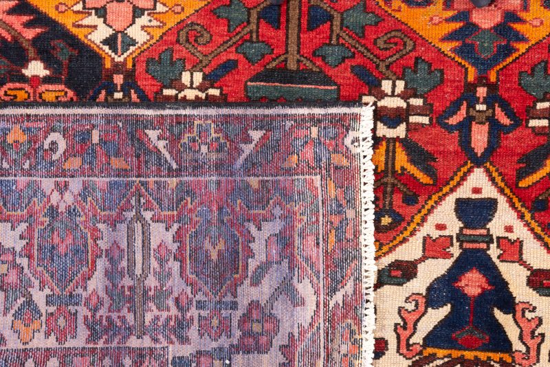 Antique Bakhtiari Rare Large Lattices Oversized Fine Carpet 10.2 Sqm - Image 10