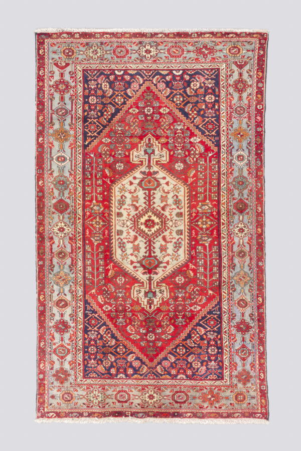 Vintage Zanjan Khamse Lachak Toranj Carpet 3SQM