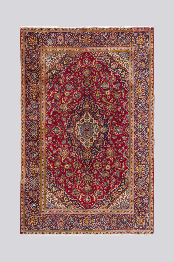 Vintage Ardakan Floral Lachak Toranj Carpet 5.6SQM