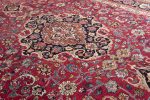 Mashhad Maroon Floral Lachak Toranj Carpet 350*250CM - Image 6