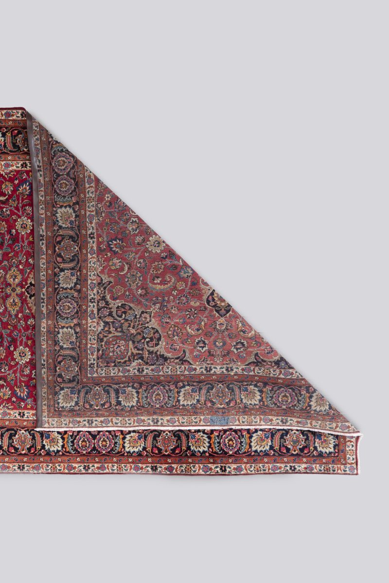 Mashhad Maroon Floral Lachak Toranj Carpet 350*250Cm - Image 2