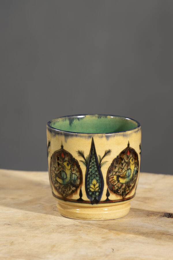 Nishapur Ceramics Hand Painted Large Mug