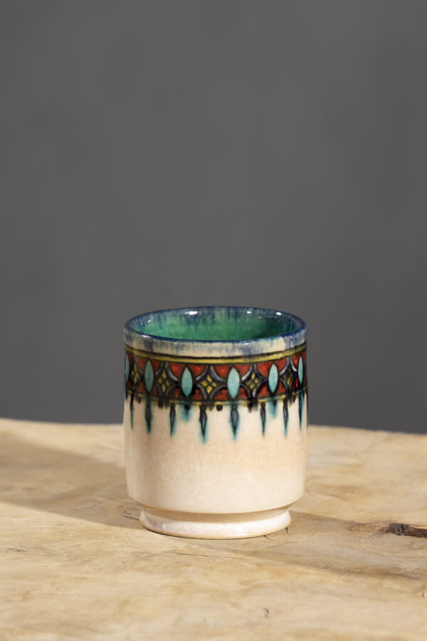 Nishapur Ceramics Hand Painted Mug