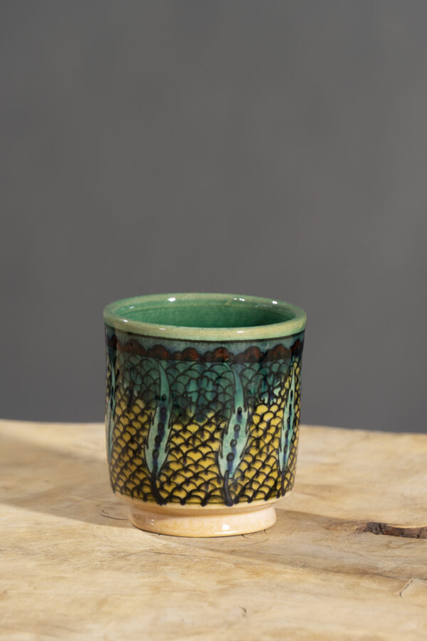 Nishapur Ceramics Hand Painted Mug