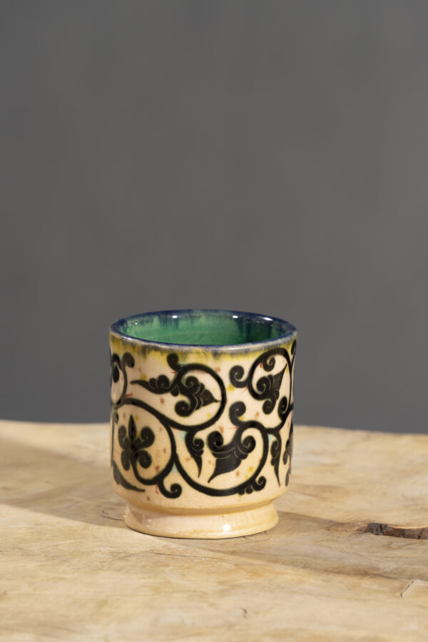 Nishapur Ceramics Hand Painted Mug