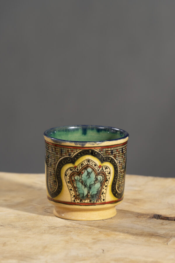 Nishapur Ceramics Hand Painted Mug